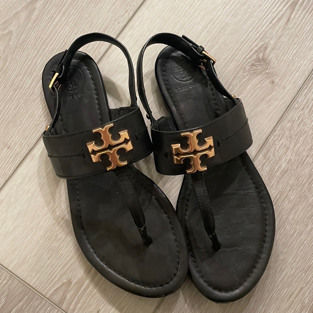 Black Tory Burch Sandals